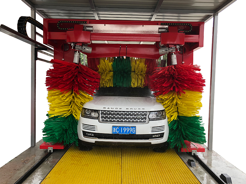 往復式洗車機是怎么洗車的?